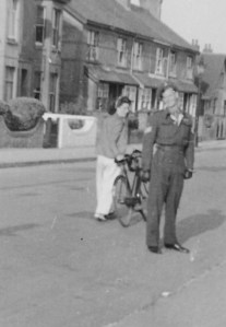 Enid May Dinnis and Gordon Charles Dinnis Cycling